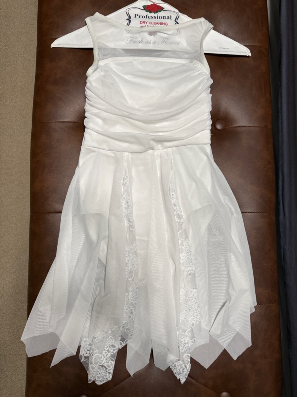Like New ✨Girls Dance Costume White Dress